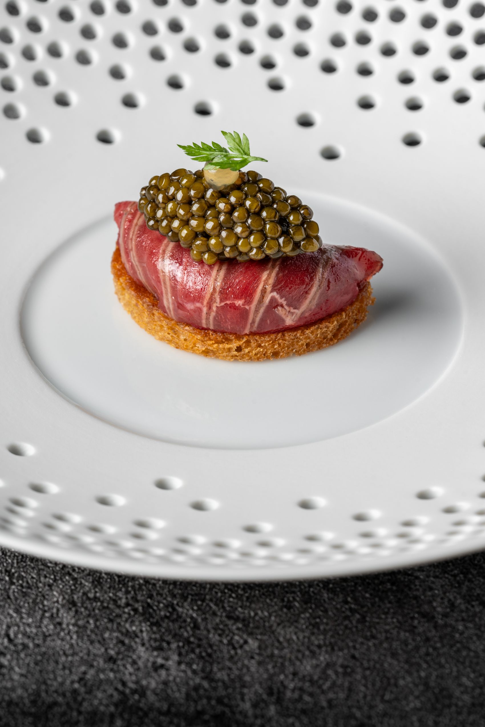 Chef plating